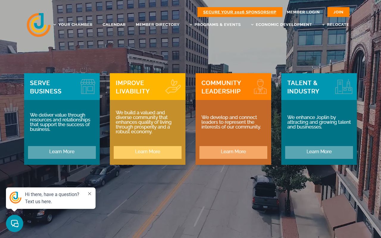 Joplin Chamber of Commerce community information