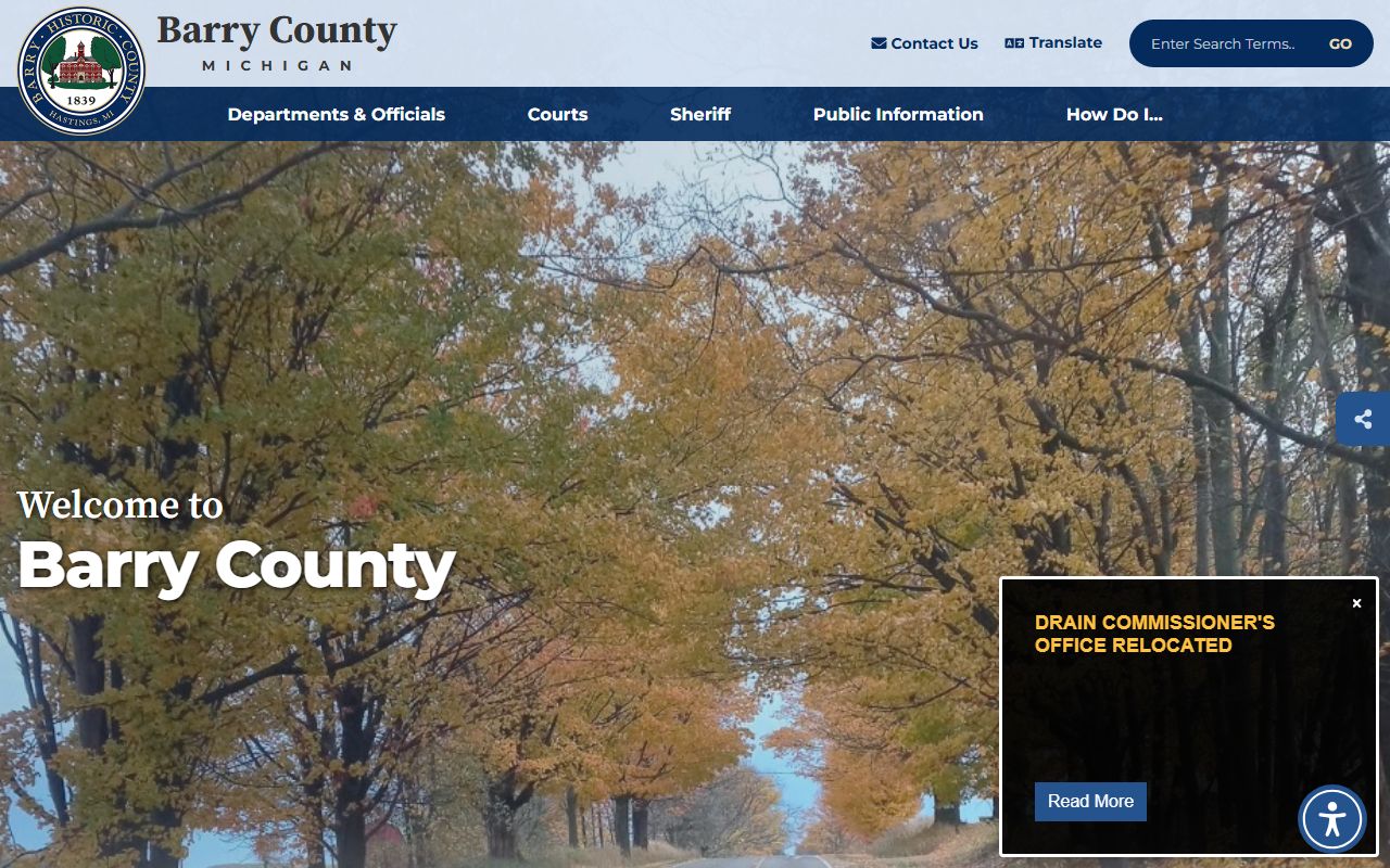 Barry County Missouri court records and county government website